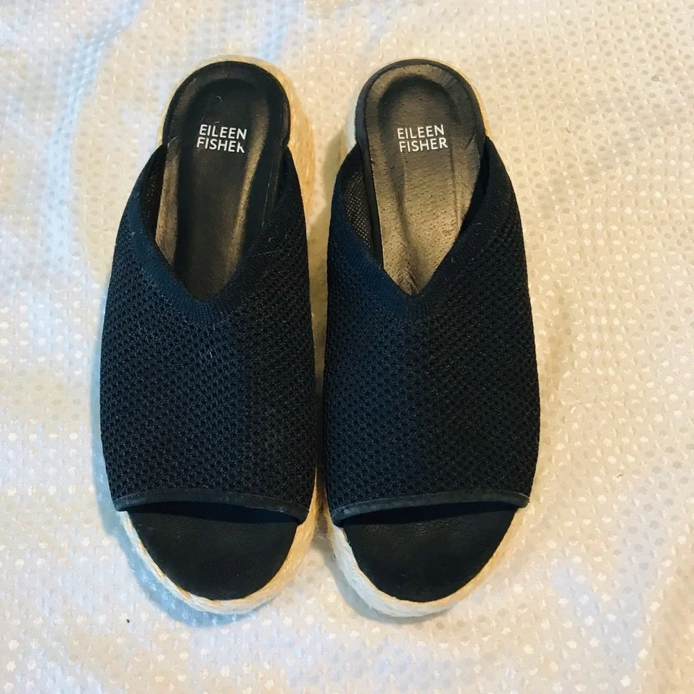 Eileen Fisher espadrilles sandals